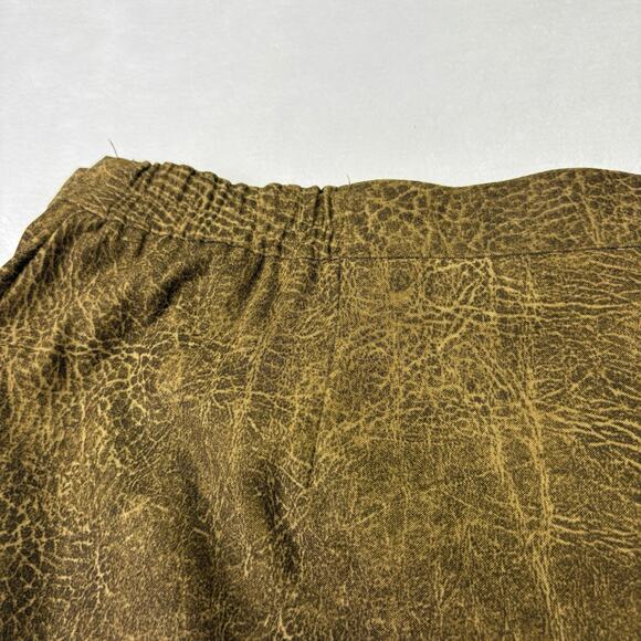 VTG 90s NANCY BOLEN City Girls Brown Faux Suede Western 2 pc. Set - Plus Size 18 - Picture 15 of 16